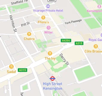 map for 80 Kensington Dental Clinic