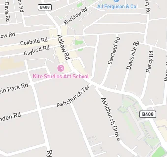 map for Ashchurch Surgery