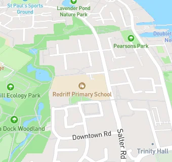 map for Redriff primary school