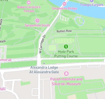 map for Hyde Park Tennis Centre And Cafe South