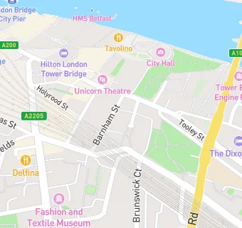 map for Gym nation london bridge ltd