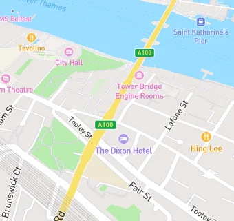 map for Tower bridge arms