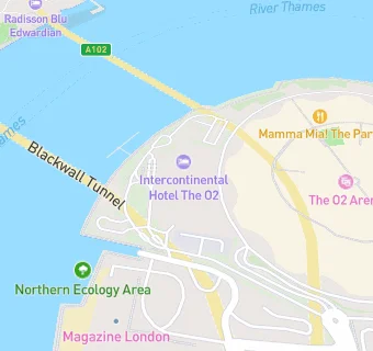 map for Intercontinental London - The O2 - H