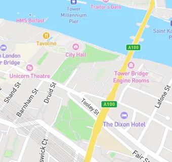 map for The lalit london
