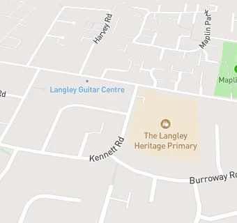 map for IFG at Langley Heritage Primary