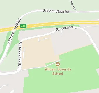 map for William Edwards School