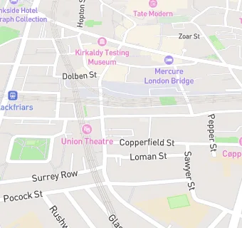 map for Street pizza southwark