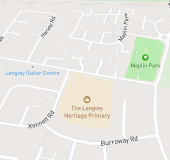 map for The Langley Heritage Primary