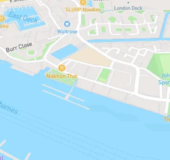 map for Smiths Wapping