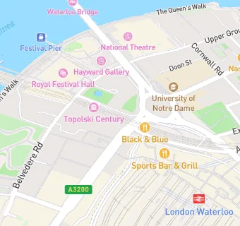 map for Waterloo Tap