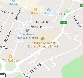 map for Yew Tree Road Children's Centre