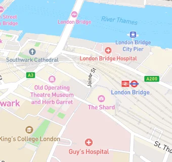 map for Pret a manger