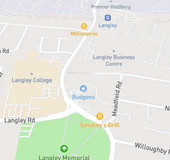 map for Langley Meat and Poultry