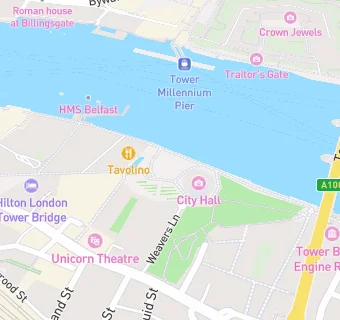 map for Bar by the river