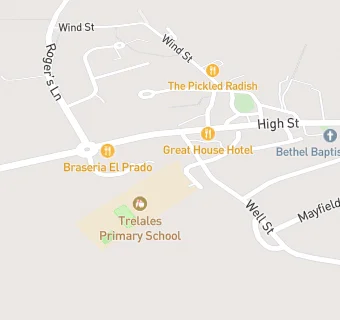 map for Trelales Primary School