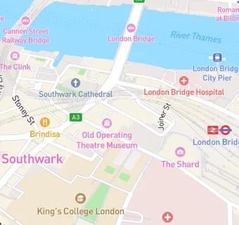 map for London bridge hotel