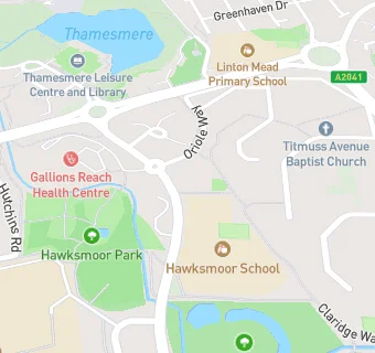 map for Hawksmoor primary School