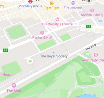 map for The Royal Society