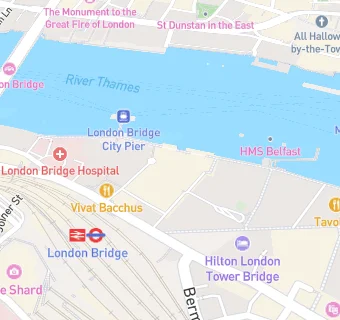 map for The horniman at hays