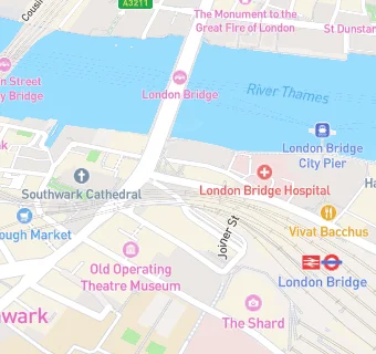 map for Londoner kebabs