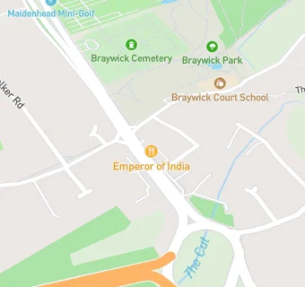 map for Subway At Euro Garages Braywick Service Station