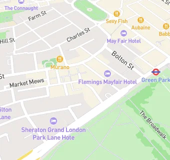 map for Mayfair I