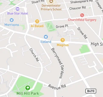 map for Acton Homeless Concern (Emmaus House)