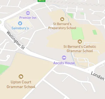 map for Sussex Lodge