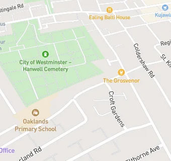 map for Grosvenor Public House