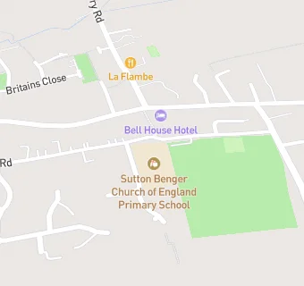 map for Sutton Benger Church of England Aided Primary School