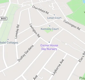 map for Corner House Day Nursery