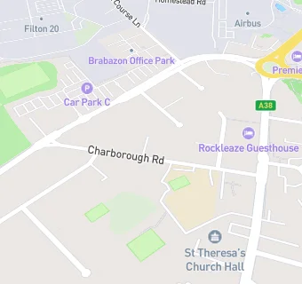 map for Charborough Road Primary - Olympus Academy Trust