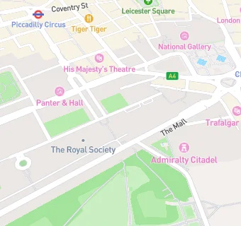 map for The British Academy