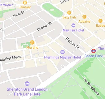 map for The Mayfair Townhouse Hotel