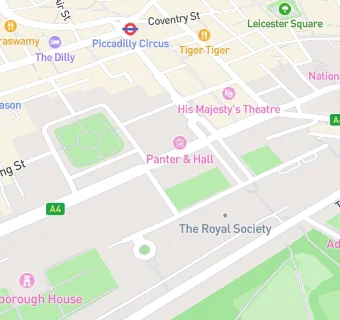 map for Reform Club