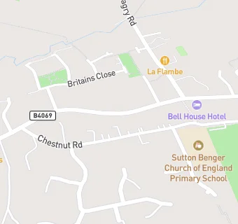 map for The Bell House Hotel