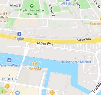 map for Billingsgate Smoked Fish