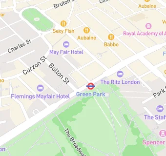 map for Henry'S Cafe Bar Piccadilly