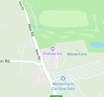 map for The Willow Farm