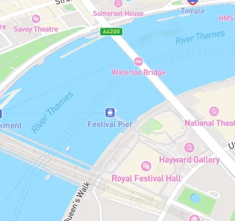 map for Hayward Gallery Cafe