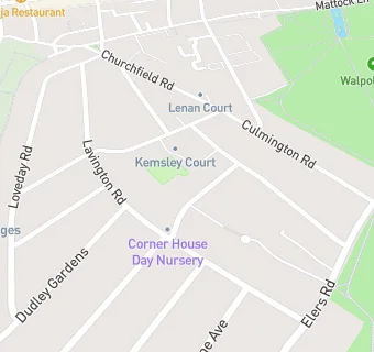 map for Georgian House Nursing Home