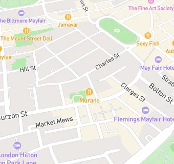 map for Queens Of Mayfair