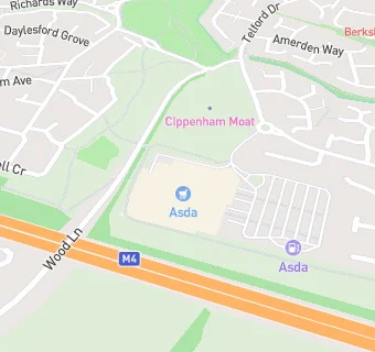 map for Asda Pharmacy