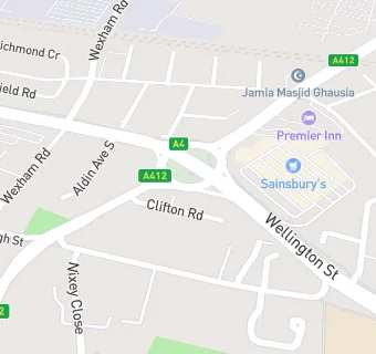 map for Pinner Cricket Club