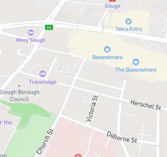 map for Church Street Cafe