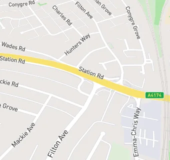 map for The Filton Feast