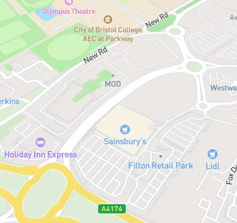 map for Sainsbury's