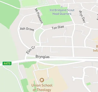 map for Bryntirion Stores