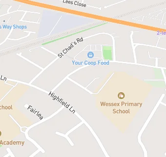 map for Breakfast Club At Wessex Primary School