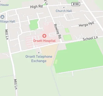 map for Orsett C Of E Primary School